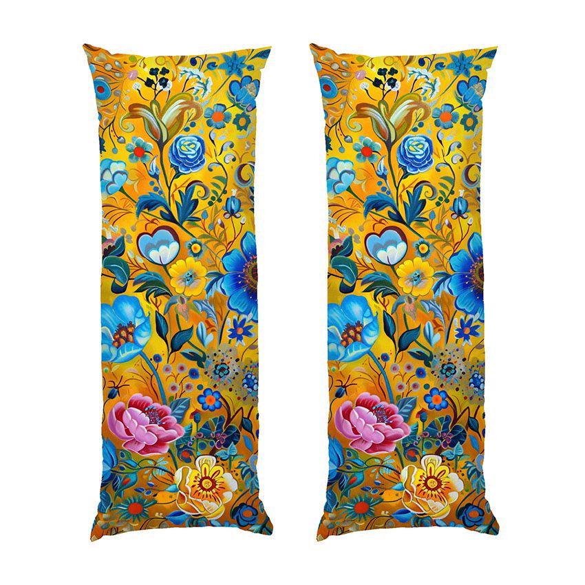 Подушка дакимакура Sunny Floral Explosion габардин 180х60 см (114200-4)