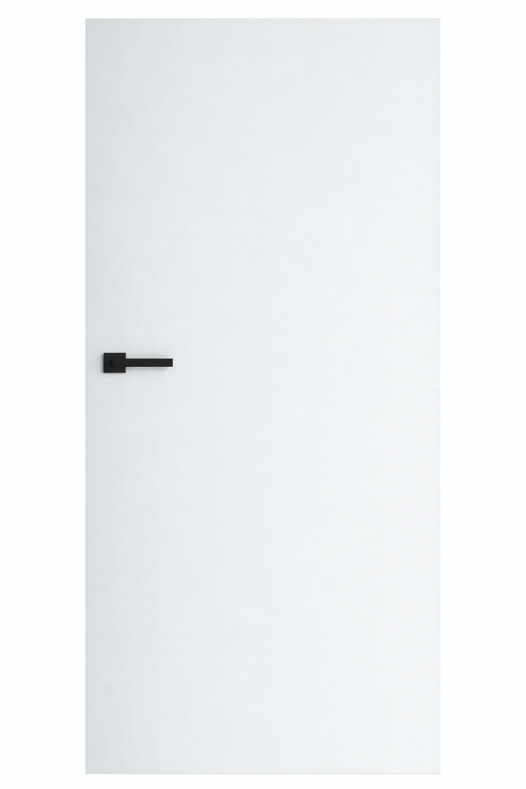 Двери скрытого монтажа FURNICOM DOORS LITE MONO ПВХ 2000х700 мм Серый матовый с черной коробкой (35383786)