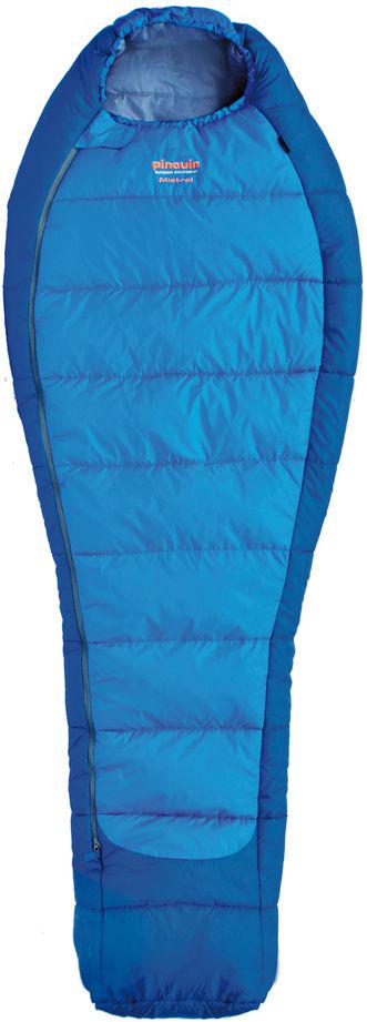 Спальник Pinguin Mistral 195 см Blue L (левый) (1033-PNG 213.195.Blue-L)