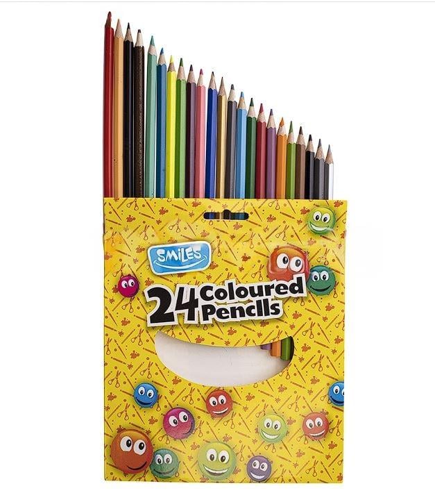 Набор карандашей для рисования Stenson WW00426 в коробке 24 цветов