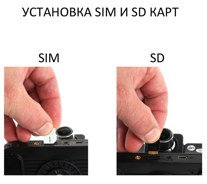 Відеореєстратор на 2 камери DVR Q98 4G Android 8.1 10" Wi-Fi/Bluetooth/GPS/система ADAS (eccee166) - фото 7