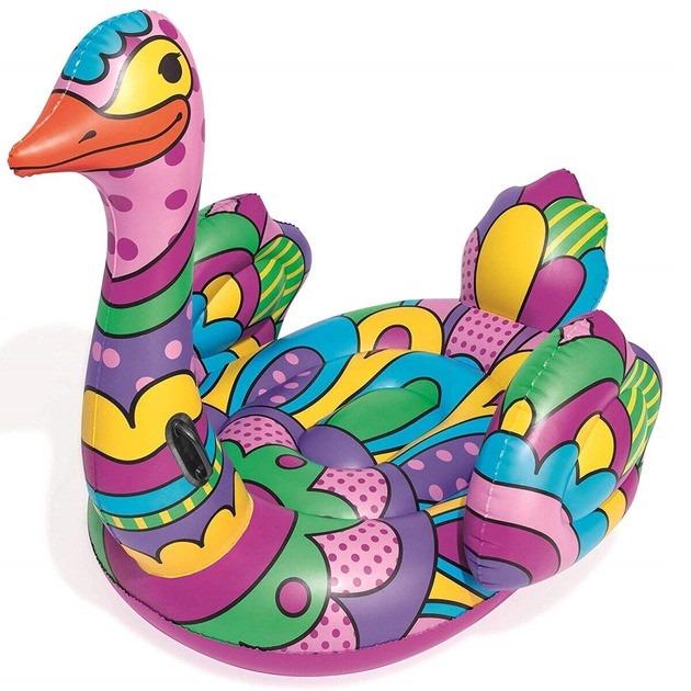 Плот надувной для катания Bestway Страус 190х166 см (41117)