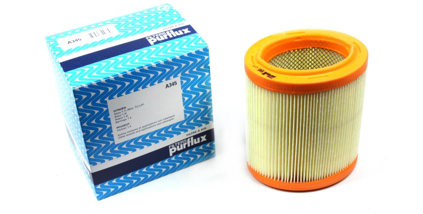 Фильтр воздушный PURFLUX для Citroen Berlingo/Peugeot Partner 1,4i 96-02- (A345)