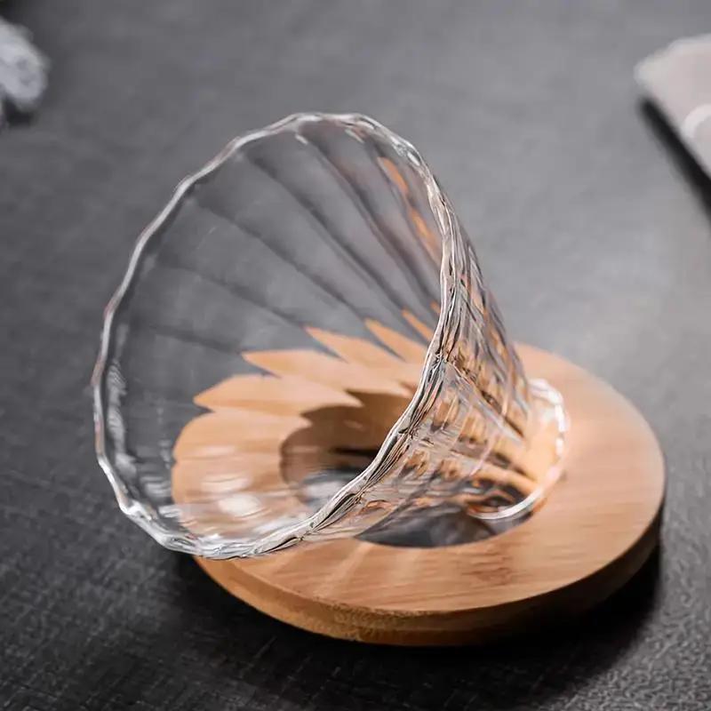 Подарунковий набір для заварювання фільтр кави V60 02 скляний пуровер і заварник 600 мл (400545) - фото 5 Подарунковий набір для заварювання фільтр кави V60 02 скляний пуровер і заварник 600 мл (400545) - фото 5