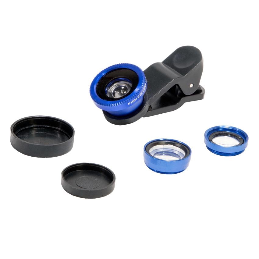 Объектив для смартфона Fisheye Photolife BL-01 Blue