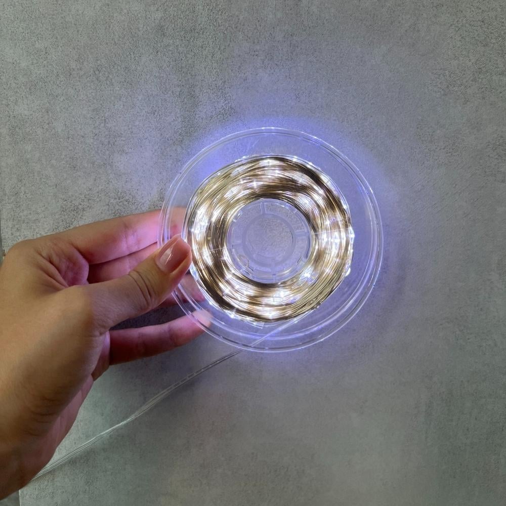 Гирлянда Elisey 9133-036 Роса 500 LED от сети 50 м Белый (118-81-9133-036) - фото 3