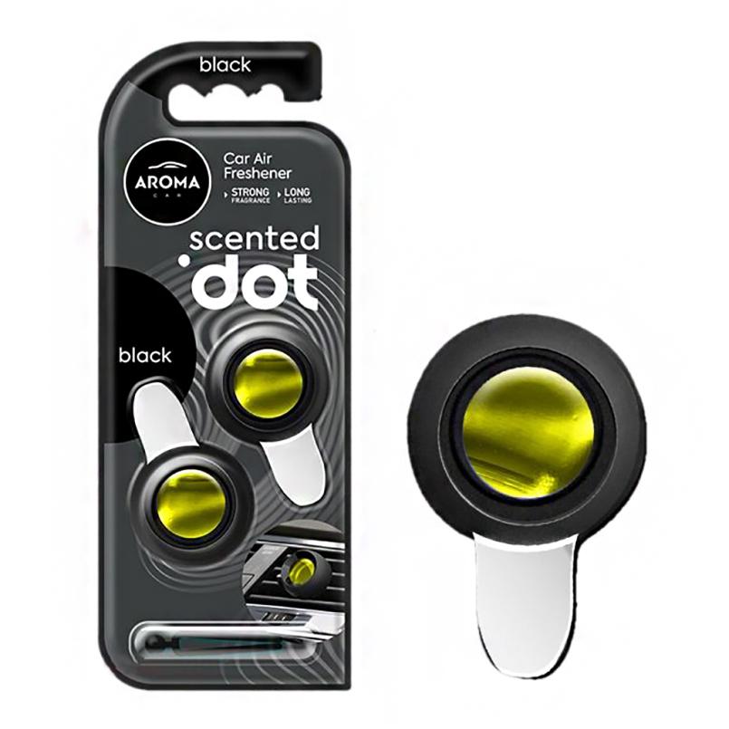 Ароматизатор Aroma Car Double DOT Black (12009)