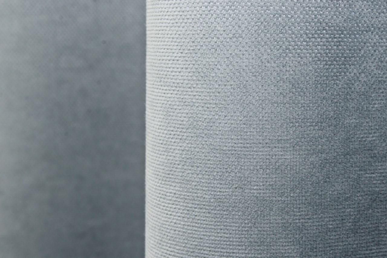 Комплект штор SPARTA микровелюр 1,5х2,7 м 2 шт. Серо-голубой - фото 5 Комплект штор SPARTA микровелюр 1,5х2,7 м 2 шт. Серо-голубой - фото 5