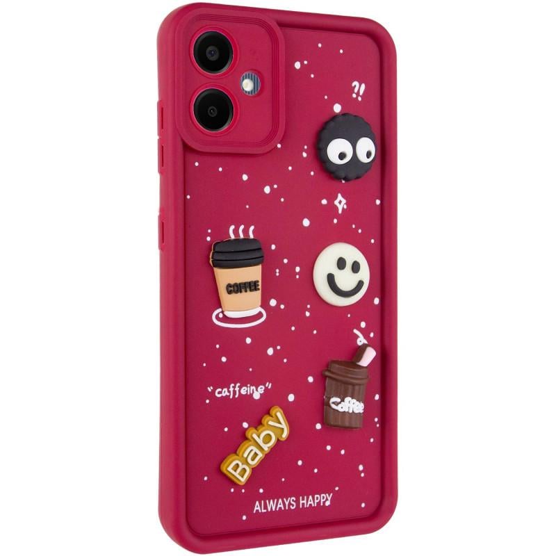Противоударный чехол TPU Toys Case для Samsung Galaxy A05 Red / Always Happy