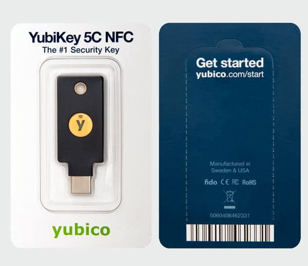 Аппаратный ключ Yubikey 5C NFC (9664) - фото 2
