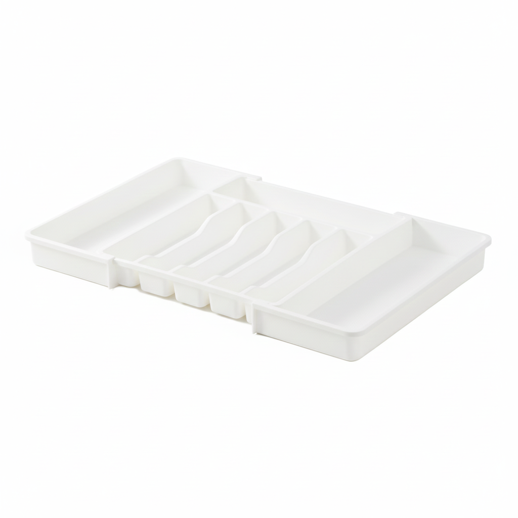 Кухонный лоток для столовых приборов и принадлежностей Белый (ORSTPR-WHT-1392) - фото 1 Кухонный лоток для столовых приборов и принадлежностей Белый (ORSTPR-WHT-1392) - фото 1