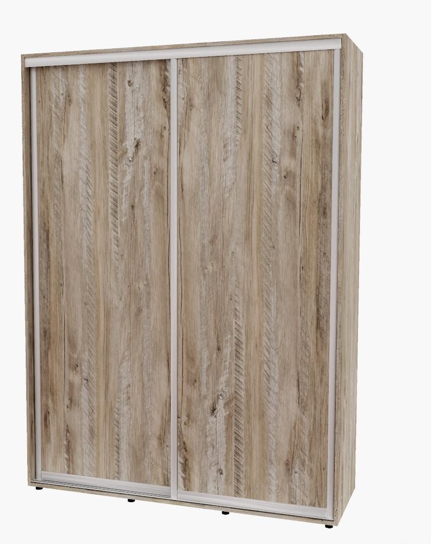 Шафа-купе дводверна Алекса ДСП 170х45х240 см Дуб клондайк