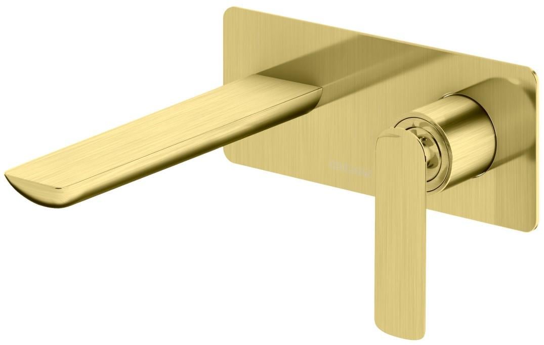 Смеситель для раковины KOHLMAN EXPERIENCE BOX скрытого монтажа Brushed gold (2958592067)