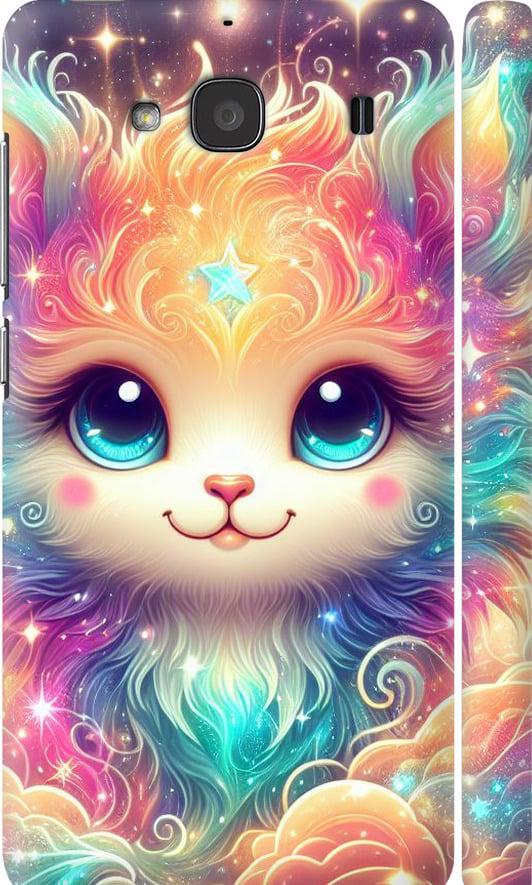 Чехол на Xiaomi Redmi 2 Сказочный котенок (5813m-98-42517)