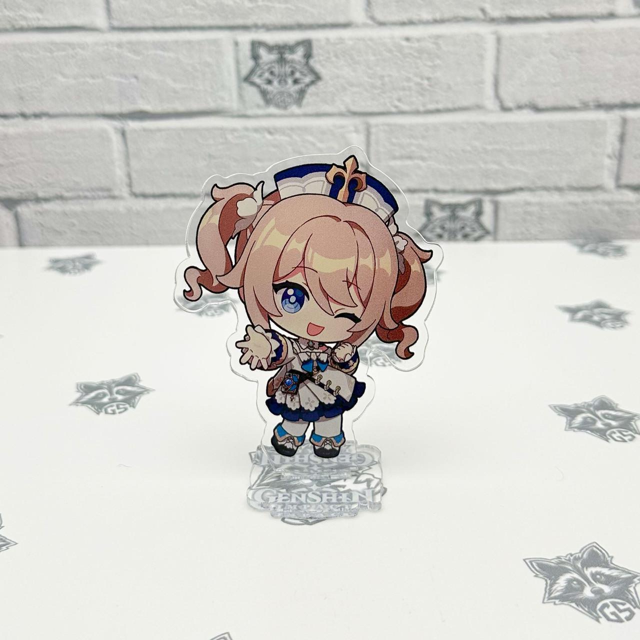 Фигурка коллекционная акриловая Chibi Genshin Impact Барбара 10 см (2220337004)