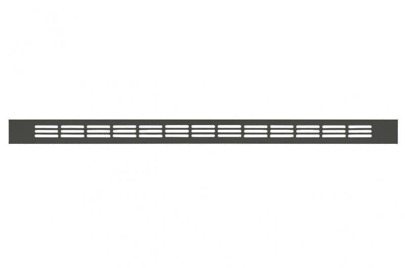Решетка вентиляционная Rejs 375x24 мм Черный