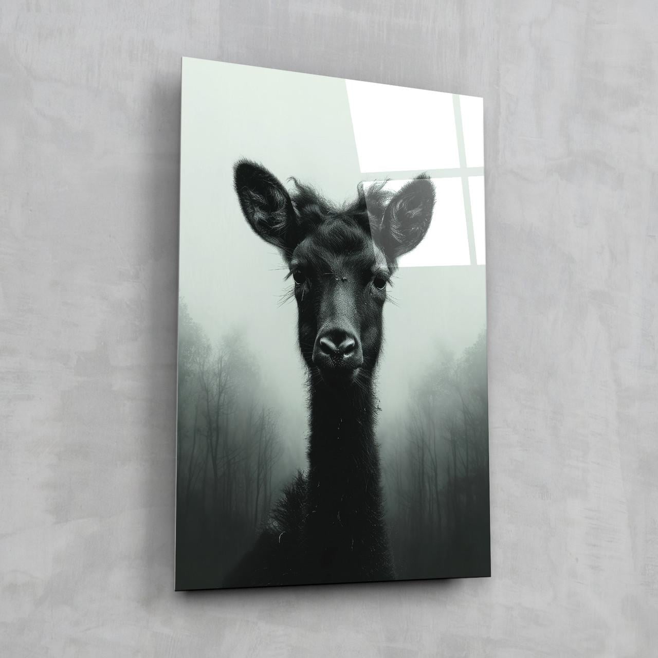 Картина на стекле NovellaPrint Темные глаза 40х60 см (442.1)