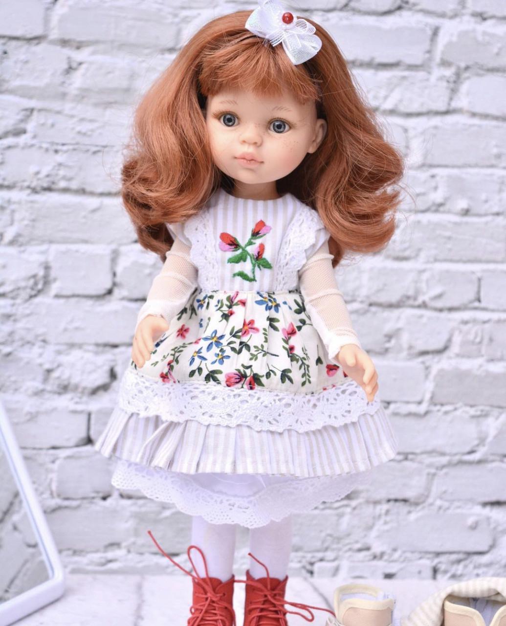Кукла Paola Reina Цветочное лето Аурика ручная работа лимитированная