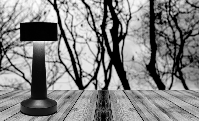 Лампа настольная светодиодная DOWN LIGHT R-SENSOR 2W Black - фото 2