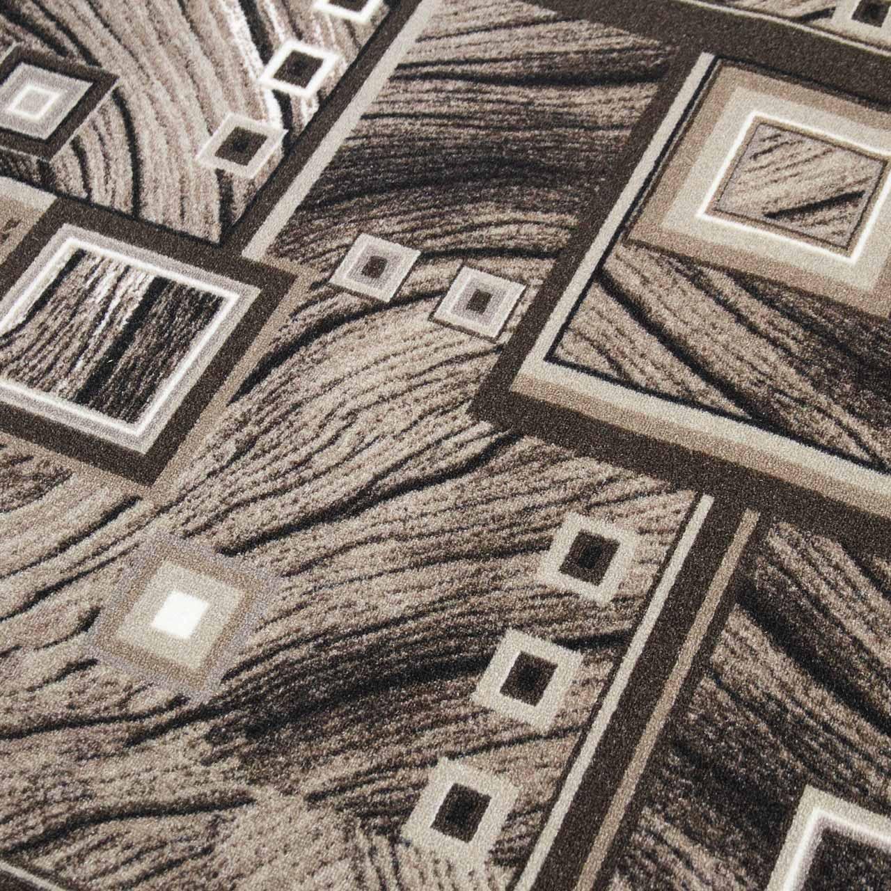 Ковер безворсовый на войлочной основе DAKARIA Print Run Квадрат p3 2x2 м Коричневый/Бежевый (00-00018824) - фото 8 Ковер безворсовый на войлочной основе DAKARIA Print Run Квадрат p3 2x2 м Коричневый/Бежевый (00-00018824) - фото 8