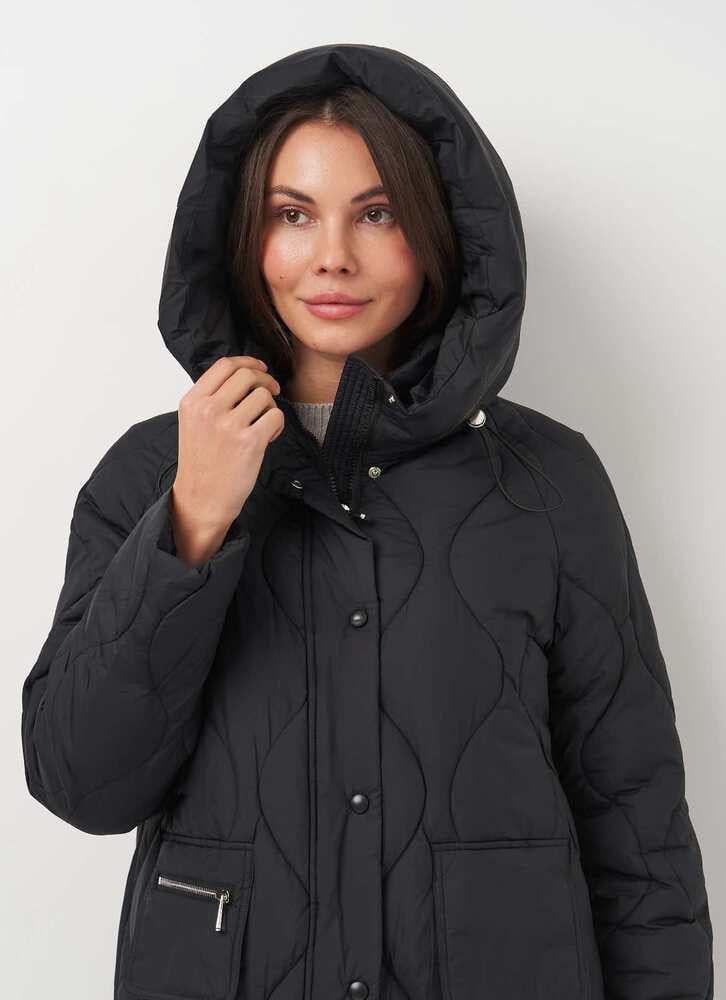 Пальто жіноче Lusskiri 9620x11 L Чорний (192895) - фото 2 Пальто жіноче Lusskiri 9620x11 L Чорний (192895) - фото 2