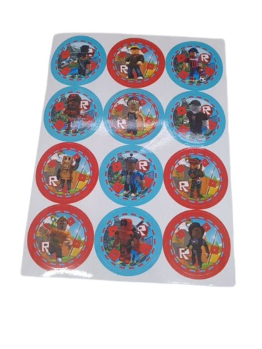 Стикеры Roblox 12 шт. (5121425)