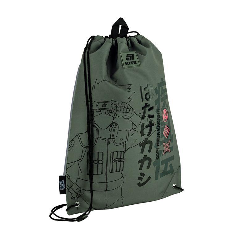 Сумка для обуви KITE Naruto Shippuden 46x33 см Зеленый (NR25-600M-1)