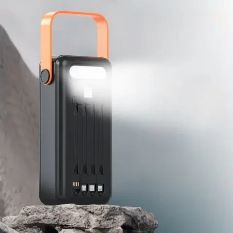 Повербанк із сонячною панеллю і ліхтариком YM-638CX 100000 mAh (2666602741) - фото 5 Повербанк із сонячною панеллю і ліхтариком YM-638CX 100000 mAh (2666602741) - фото 5