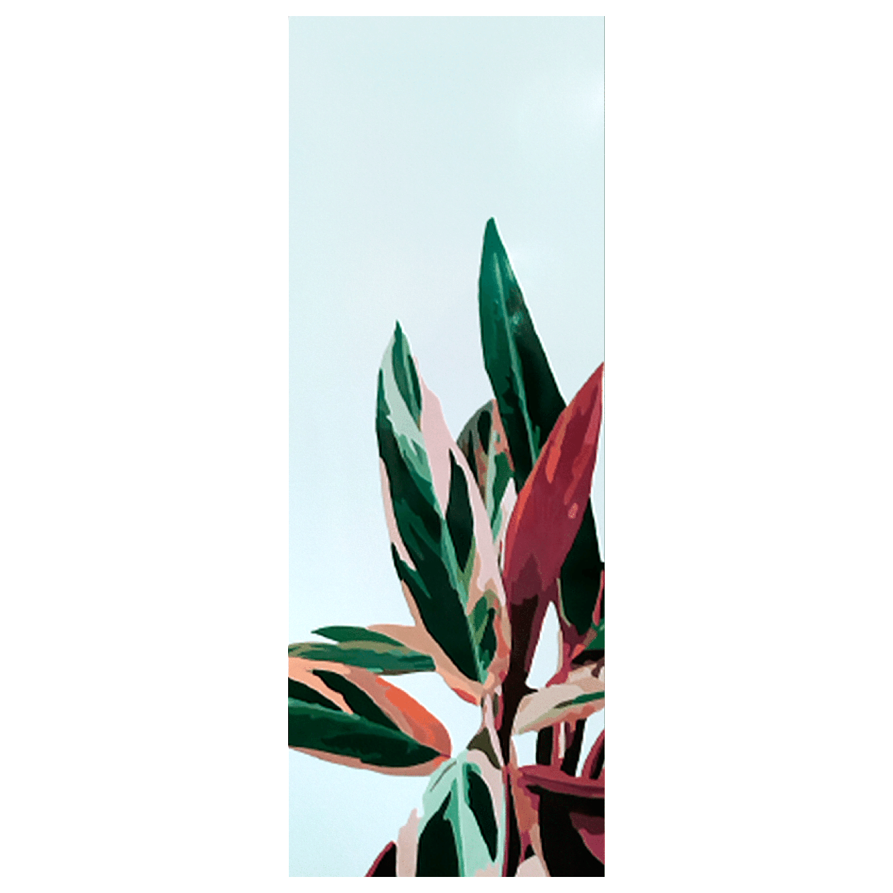 Металлокерамический обогреватель дизайнерский Uden-S-500D Шелест до 10 м2 975х350 мм (25748234)