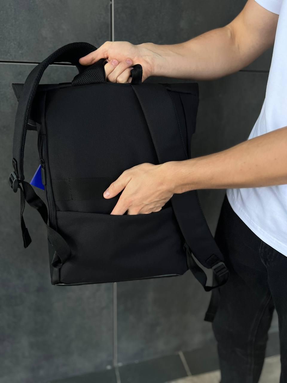 Рюкзак не промокаючий Roll Top Bagland dezert 24 л Чорний (3953496) - фото 2 Рюкзак не промокаючий Roll Top Bagland dezert 24 л Чорний (3953496) - фото 2