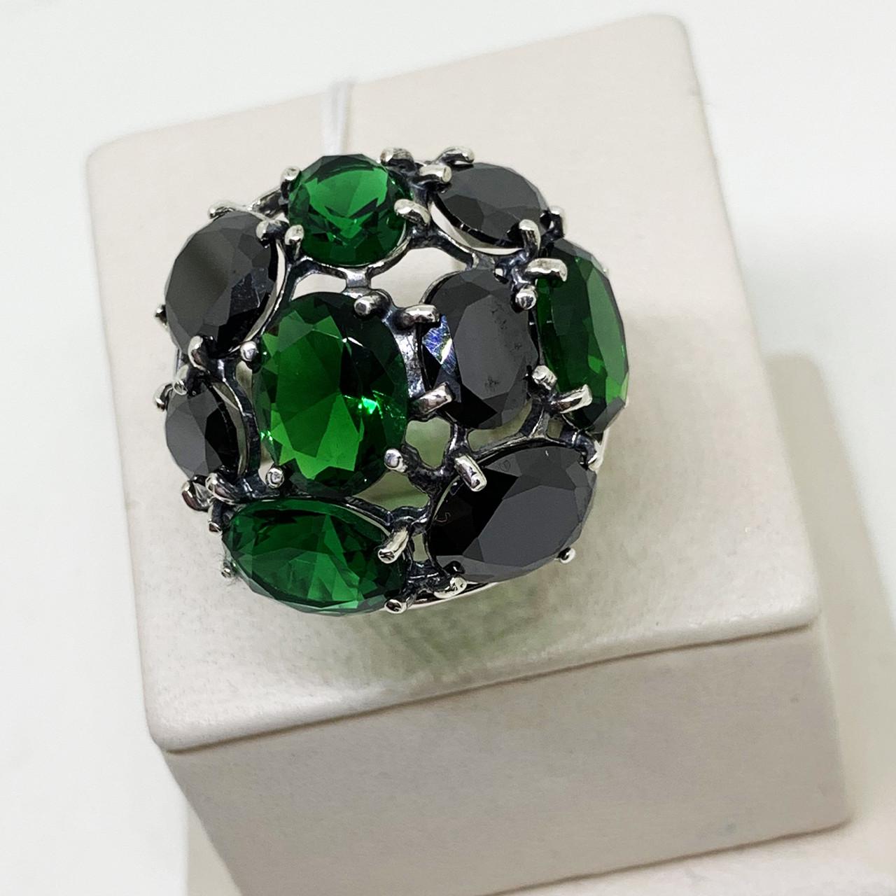 Кольцо серебряное Фрау с фианитом р. 18 10,66 г (1623799544)