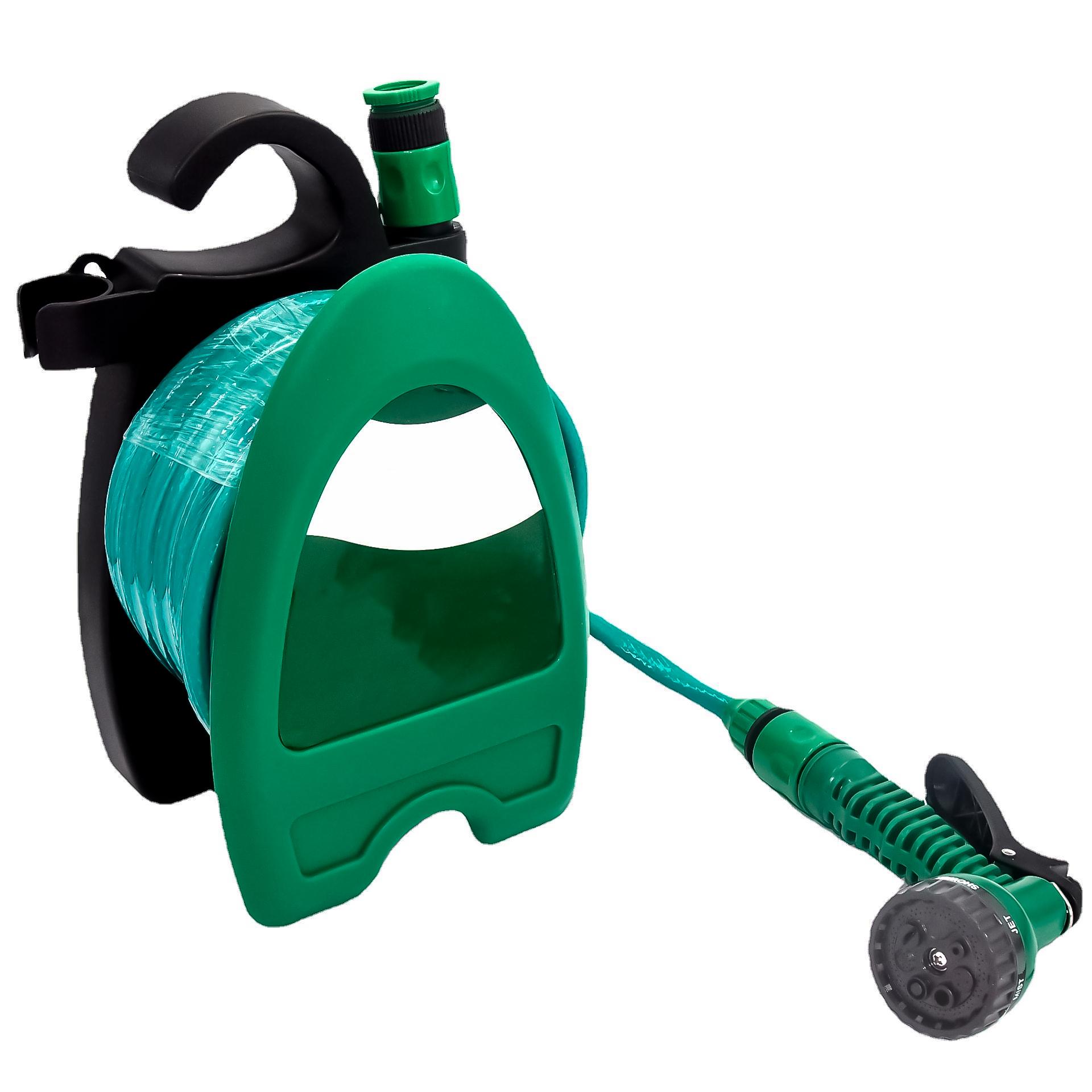 Набор BlueBird поливочный шланг 10 м на катушке пистолет с распылителем 7-ми режимный - фото 5 Набор BlueBird поливочный шланг 10 м на катушке пистолет с распылителем 7-ми режимный - фото 5