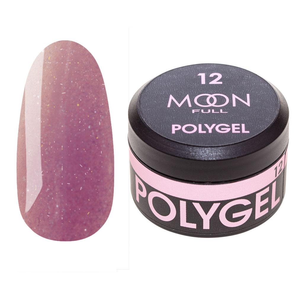 Полигель для наращивания Moon Full Poly Gel №12 15 мл