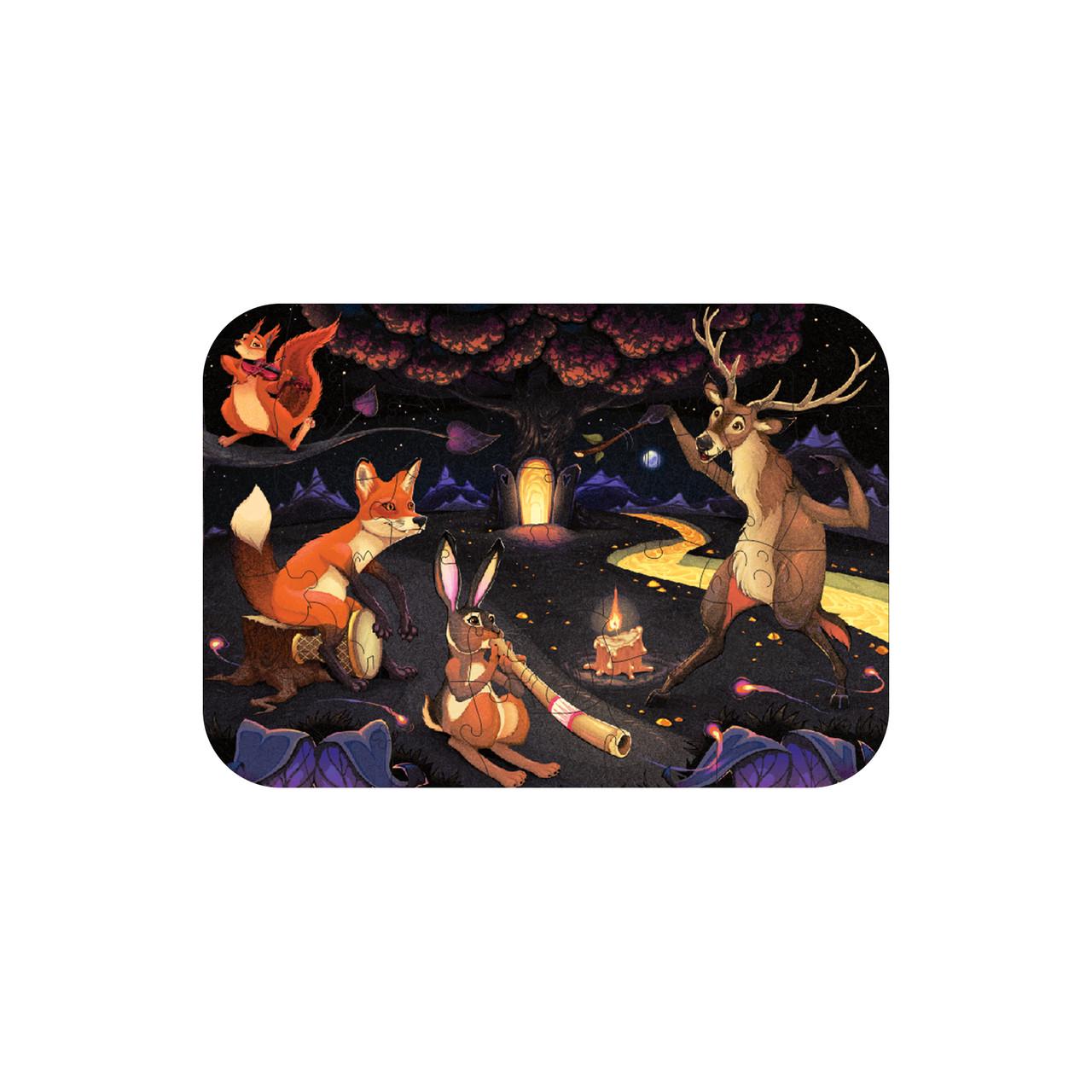 Пазл деревянный Лесная сказка А2 (643-1) - фото 2 Пазл деревянный Лесная сказка А2 (643-1) - фото 2