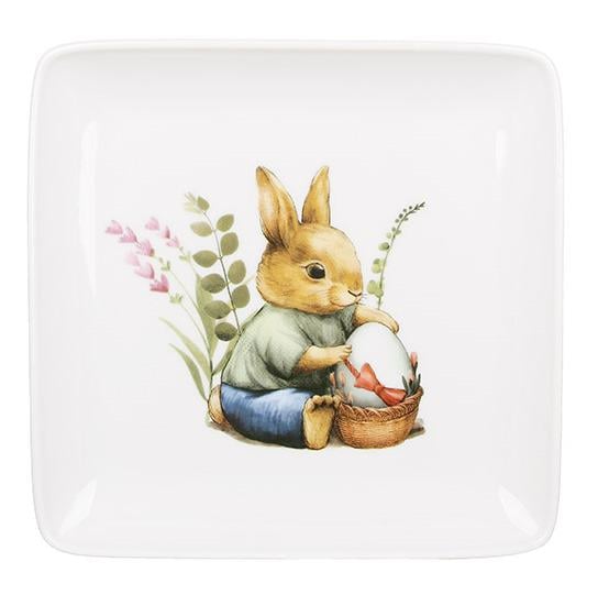 Блюдо фарфорове Floral Green K210 15 см