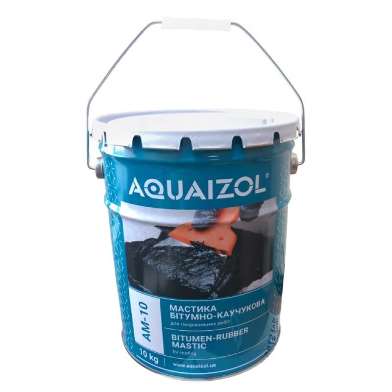 Мастика гідроізоляційна Aquaizol бітумно-каучукова 10 кг