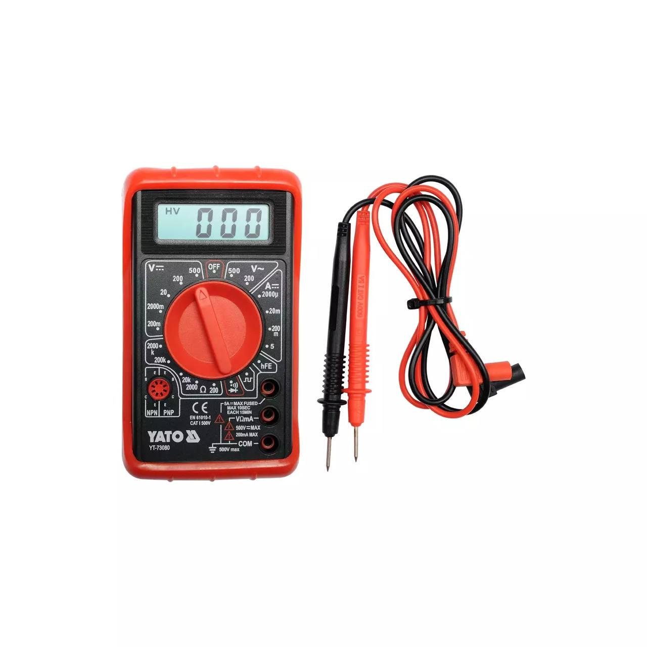 Мультиметр цифровий YATO YT-73080 (27714123)