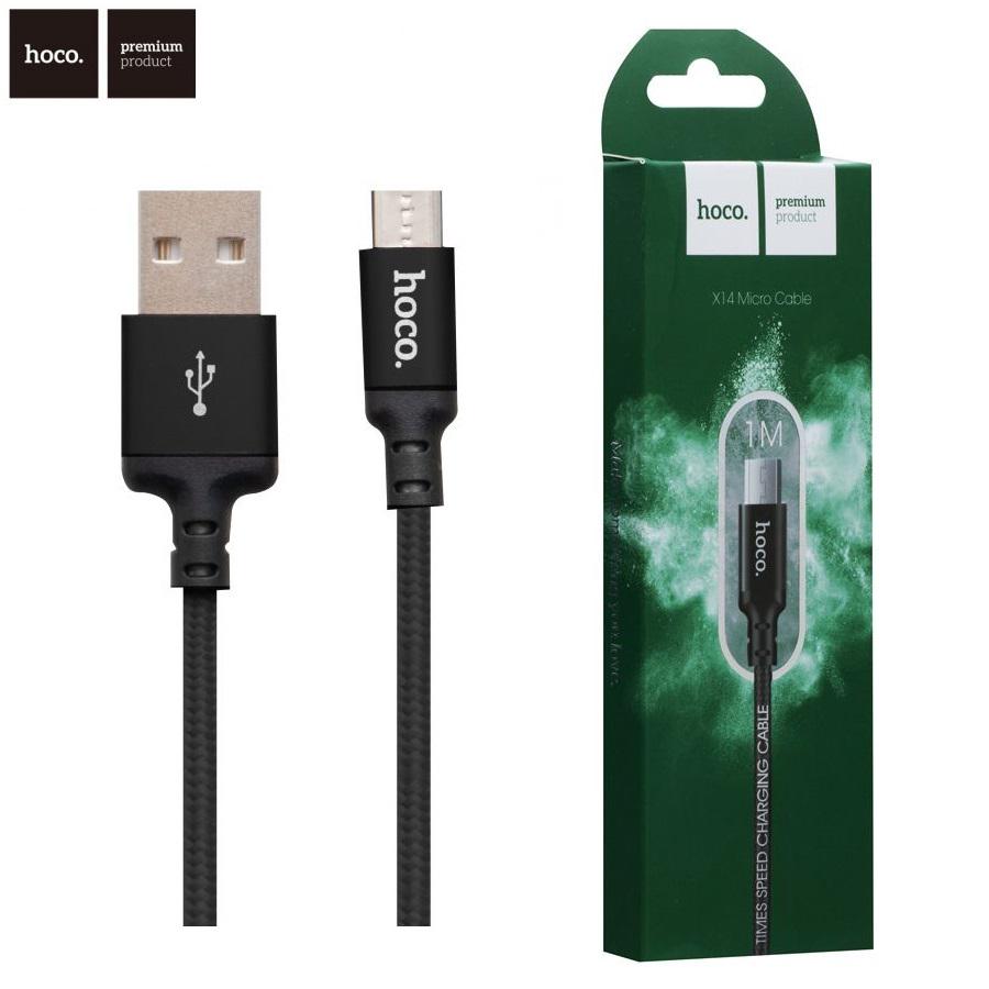 Кабель Hoco X14 Times Micro USB 1 м Черный - фото 6