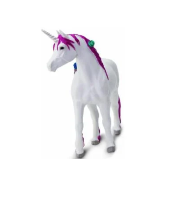 Фигурка игровая Safari Ltd Розовый единорог (802929)