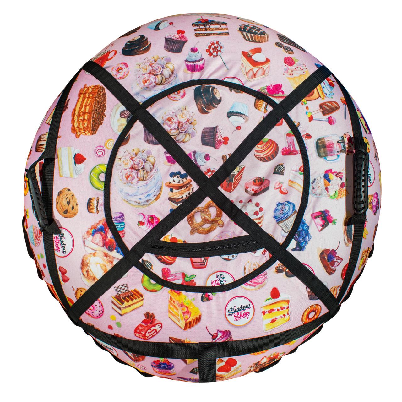 Тюбінг для катання на снігу Кексики 100 см (iz16158) - фото 2 Тюбінг для катання на снігу Кексики 100 см (iz16158) - фото 2