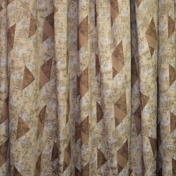 Ткань портьерная жаккардовая IDEIA Головоломка V-04 2,9 м Коричневый (2200004142135)