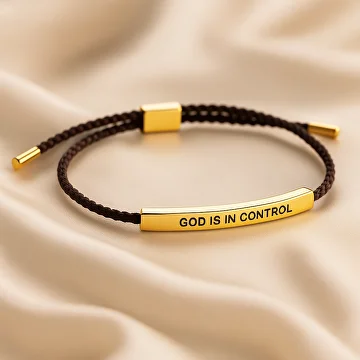Браслет God is in control (C01807) - фото 10 Браслет God is in control (C01807) - фото 10