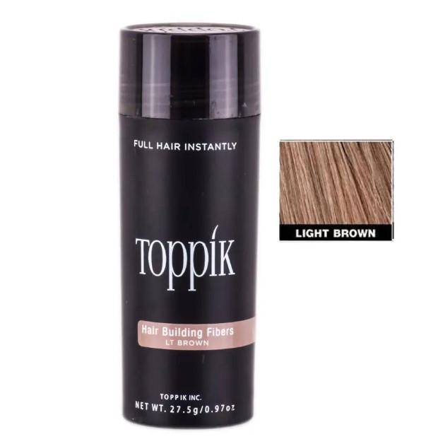 Загущувач для волосся Toppik Hair Building Fibers Light Brown (lb-04) - фото 5