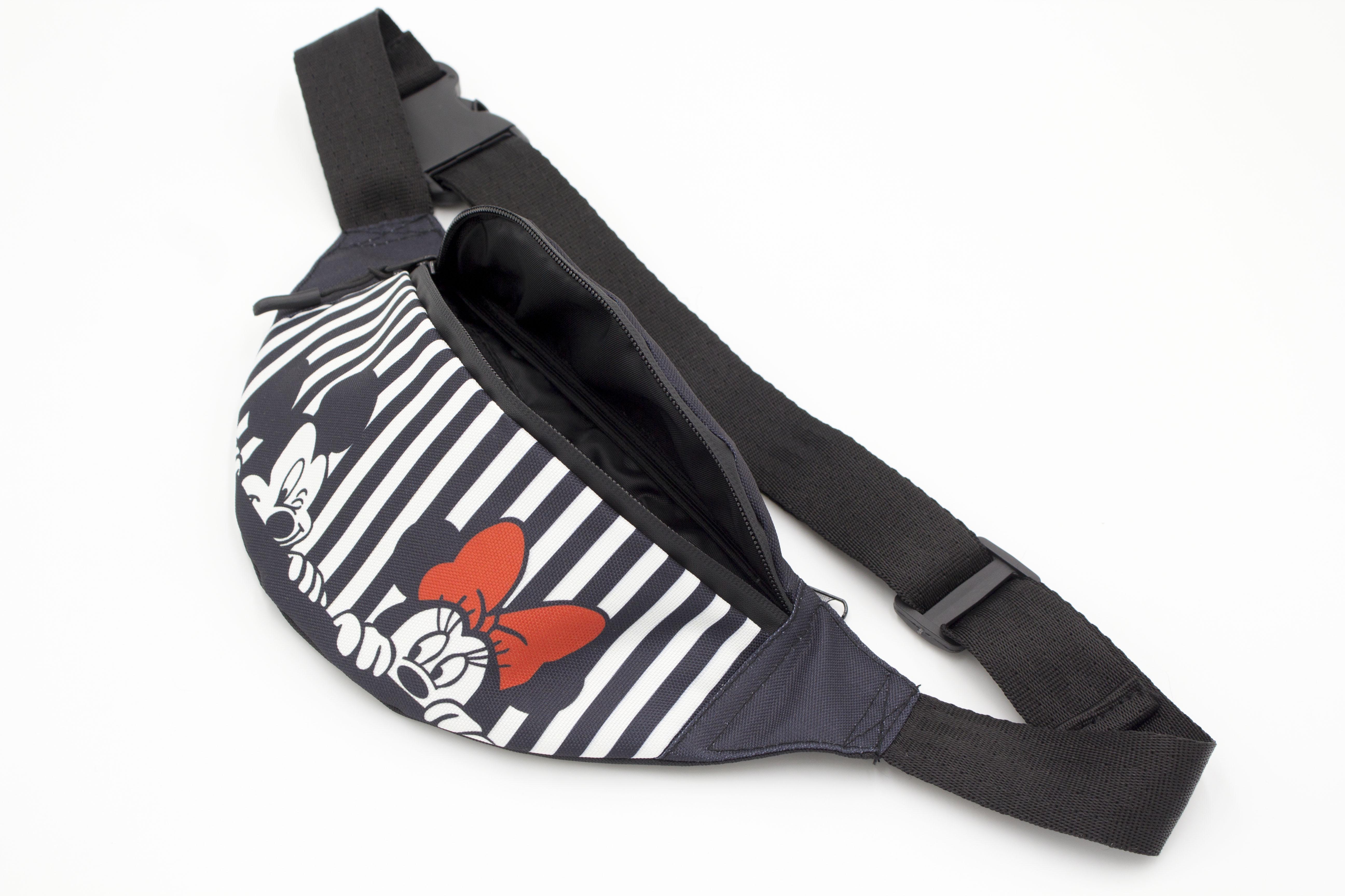 Бананка для дівчат Міккі та Мінні в смужку Чорний (BM-003) - фото 5 Бананка для дівчат Міккі та Мінні в смужку Чорний (BM-003) - фото 5