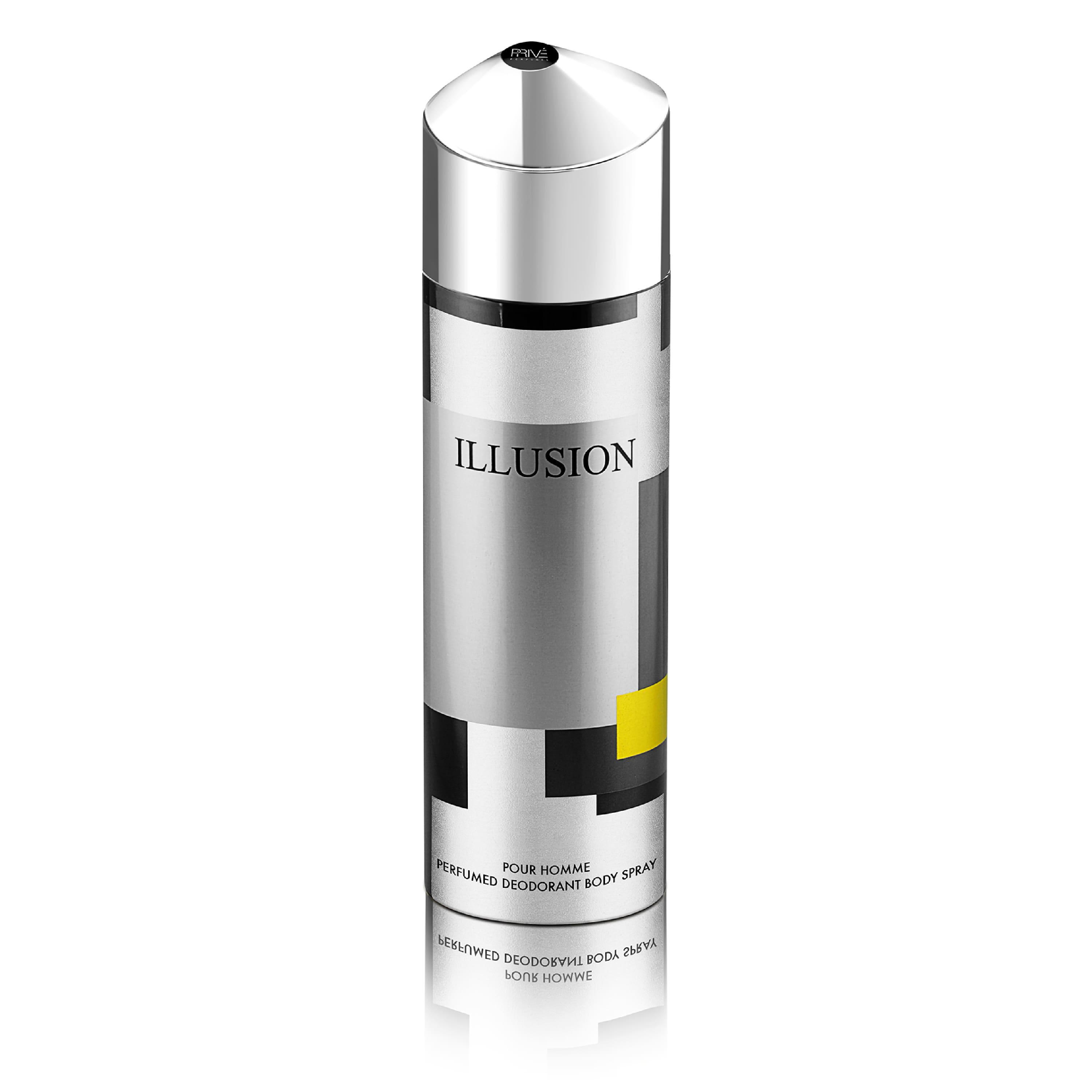 Дезодорант парфюмированный мужской Prive Parfums Illusion 175 мл (MM358241) Дезодорант парфюмированный мужской Prive Parfums Illusion 175 мл (MM358241)