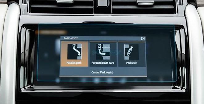 Стекло защитное Pixsel гибридный глянец на монитор Land Rover DISCOVERY 9,9“ 2018-2019