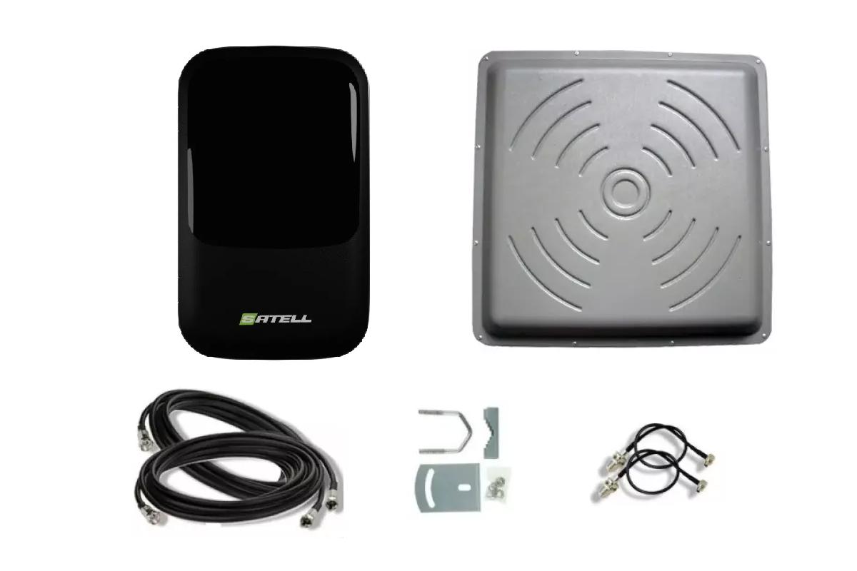 Комплект 4G WiFi роутер Satell F3000 с антенной MIMO RNet 2x24 Дб - фото 2