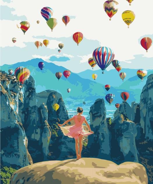 Картина по номерам Brushme Воздушные мечты 40х50 см в термопакете (BS34846-mt) Картина по номерам Brushme Воздушные мечты 40х50 см в термопакете (BS34846-mt)