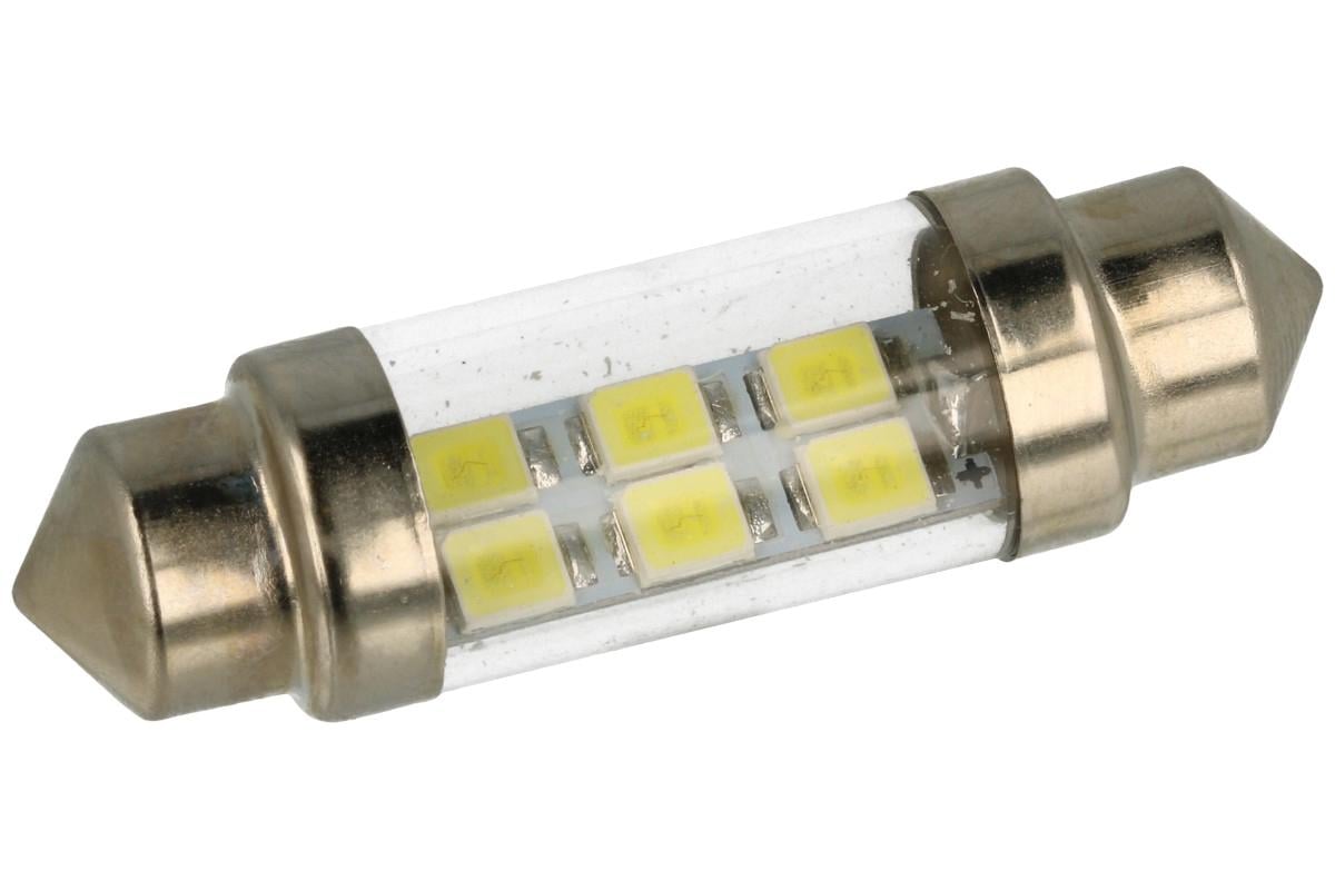 Лампы светодиодные в салон авто SV8.5 T11x39 SMD 10 шт. (31158)