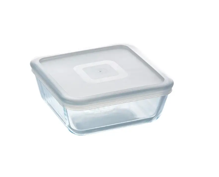 Форма скляна PYREX Cook&Freez з кришкою 20х20 см 2 л (219P001/7644)